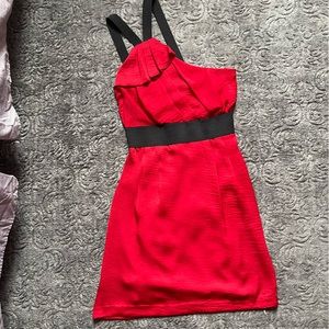 TRIXXI Red Mini Dress 1